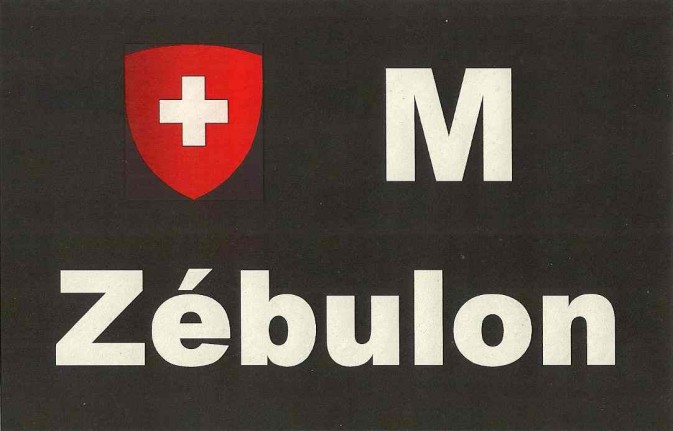 Plaque M + Zébulon