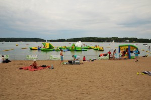 Plage accompagnée